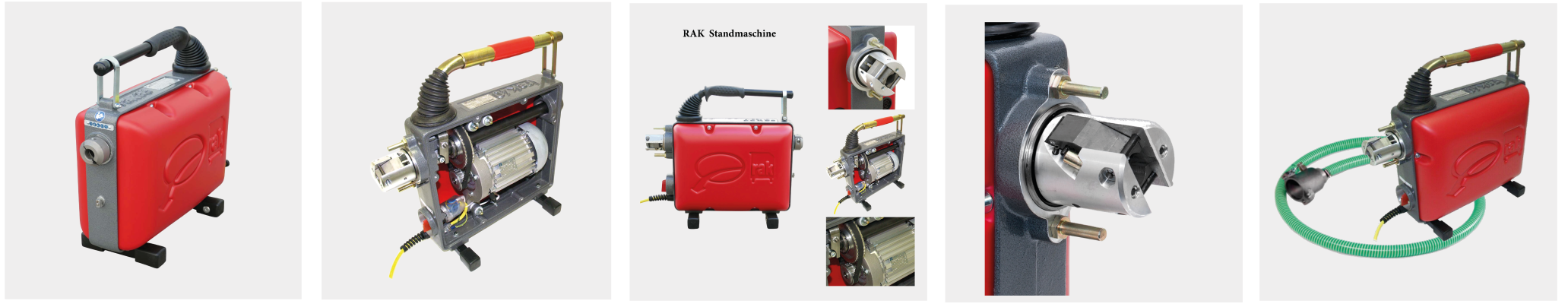Rohrreinigungsmaschine RAK Standmaschinen